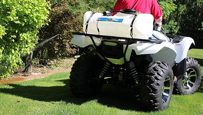 atv broadcast sprayer